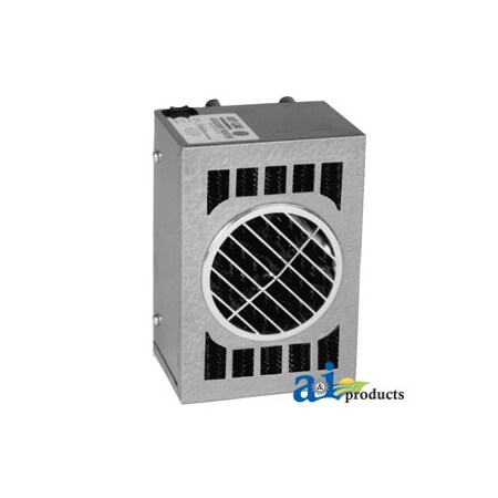 A & I Products Single Fan Heater 8.3" x10.4" x11" A-AH474